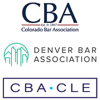 CO_Bar_DBA_CLE_200x200.png Colorado Bar Association - Denver Bar Association - CBA CLE logo