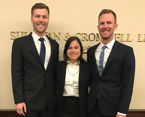 Denver Law student winners of LawMeet 2018