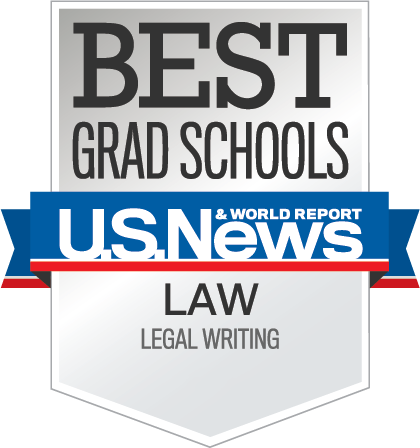 US News and World Report Legal Writing badge