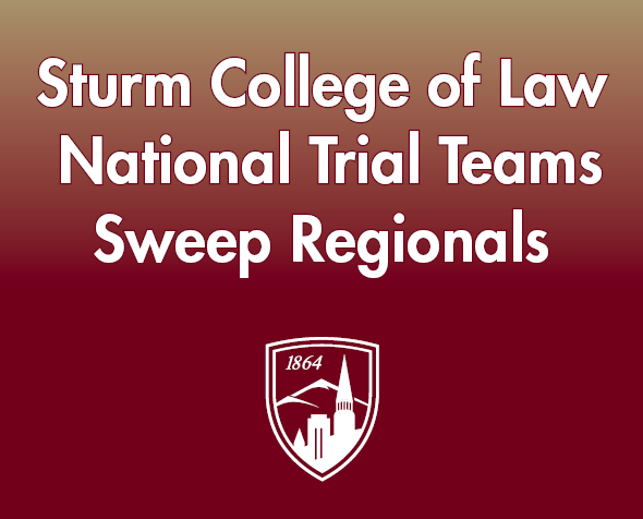 DU National Trial Teams Sweep Regionals