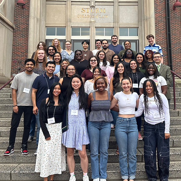 denver_law_ascent_fall_2024_600x600_0.png Denver Law Ascent Fall 2024 group photo in front of law school