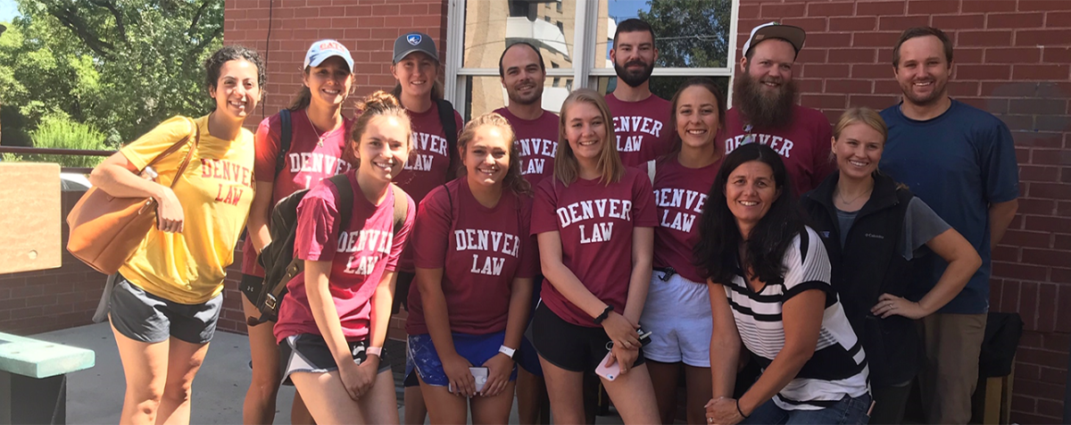 Denver Law students