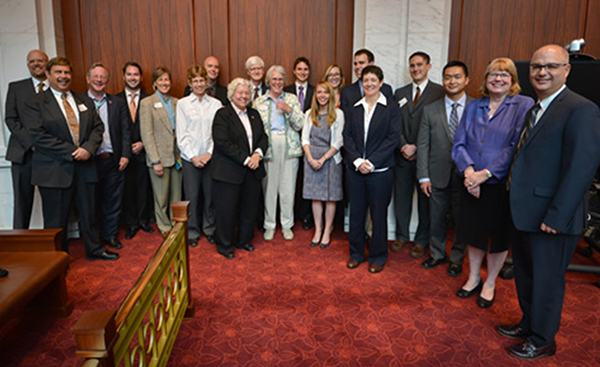group photo at Colorado Supreme Court